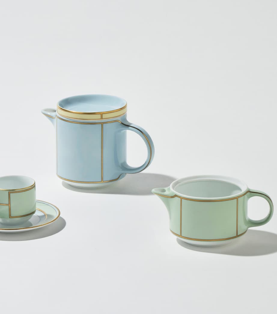 GINORI 1735 milk jug Verde 300ml - British product