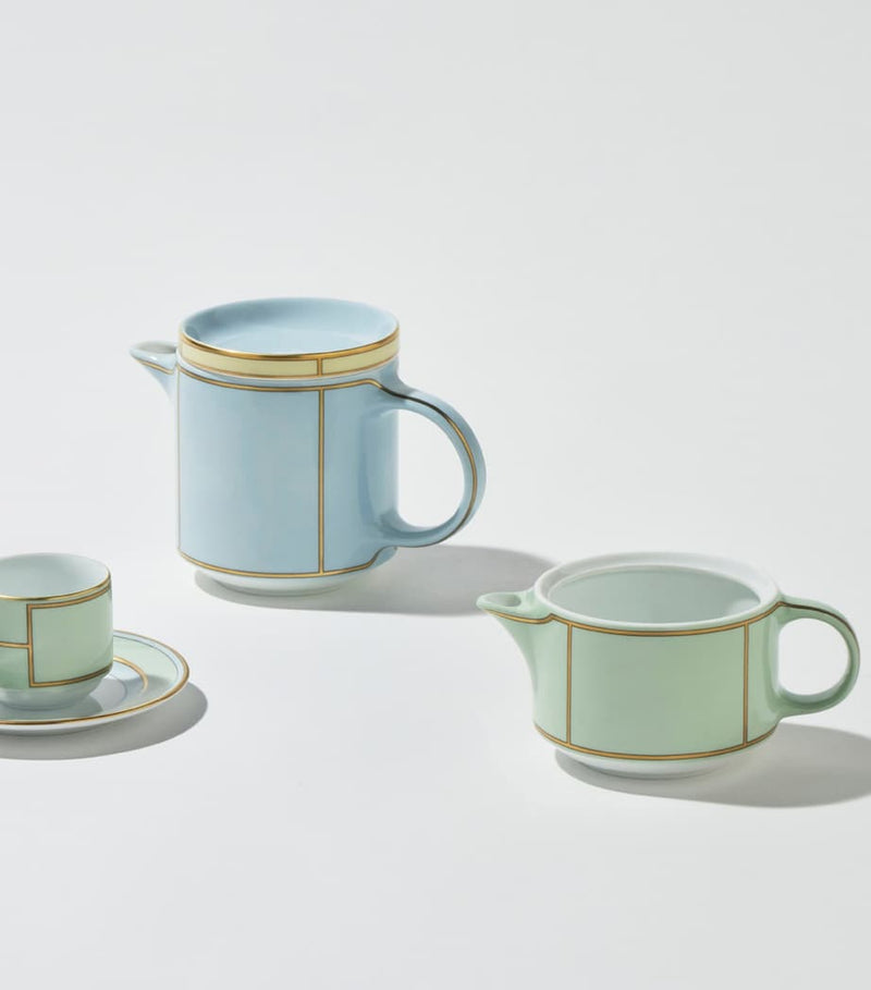 GINORI 1735 milk jug Verde 300ml - British product