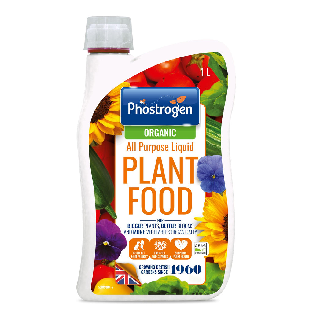 Phostrogen Organic All Purpose Liquid Plant Food 1L