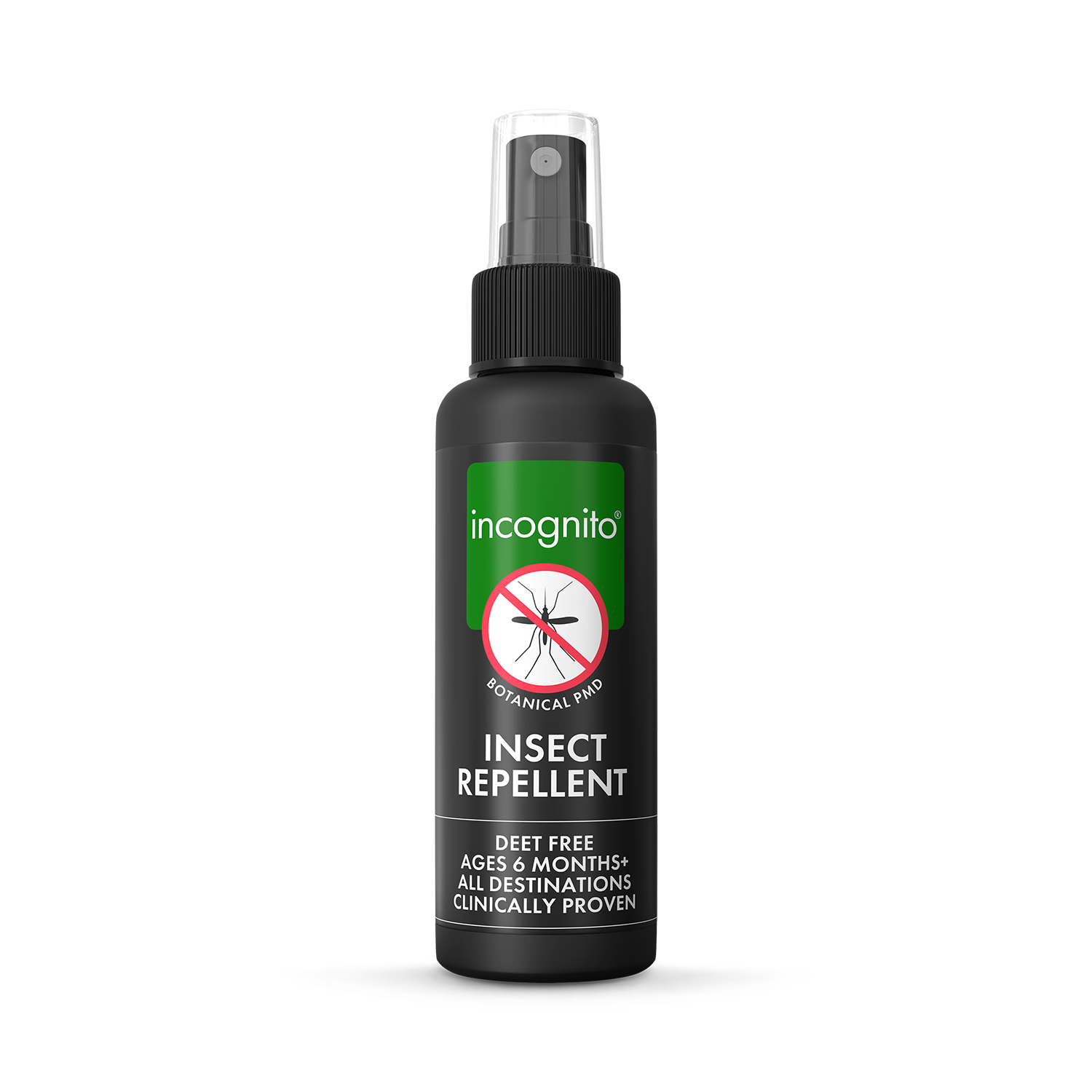 Incognito Insect Repellent Spray Citrus 100ml, UK version