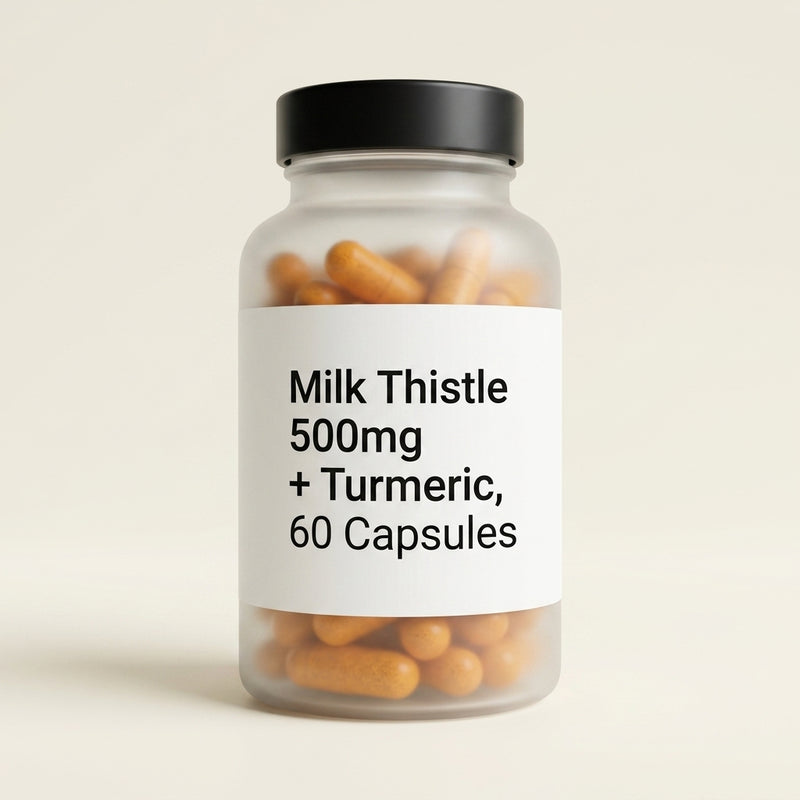 Holland & Barrett Milk Thistle Women capsules 60 count (British brand)