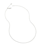Monica Vinader sterling silver chain necklace 17cm (British brand)
