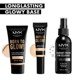 NYX Professional Makeup Born To Glow Radiant Foundation Pale GOODS Superdrug   