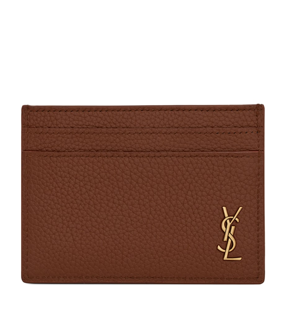 Saint Laurent leather card holder 7.5cm x 10.5cm (British brand)