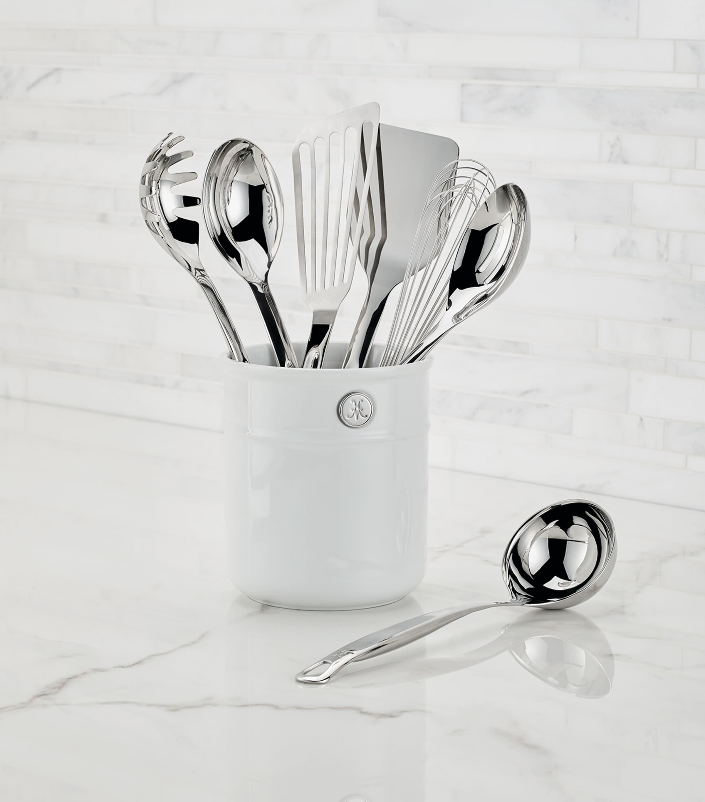 Hestan Ultimate Utensil Toolset stainless steel kitchen tools (British brand)