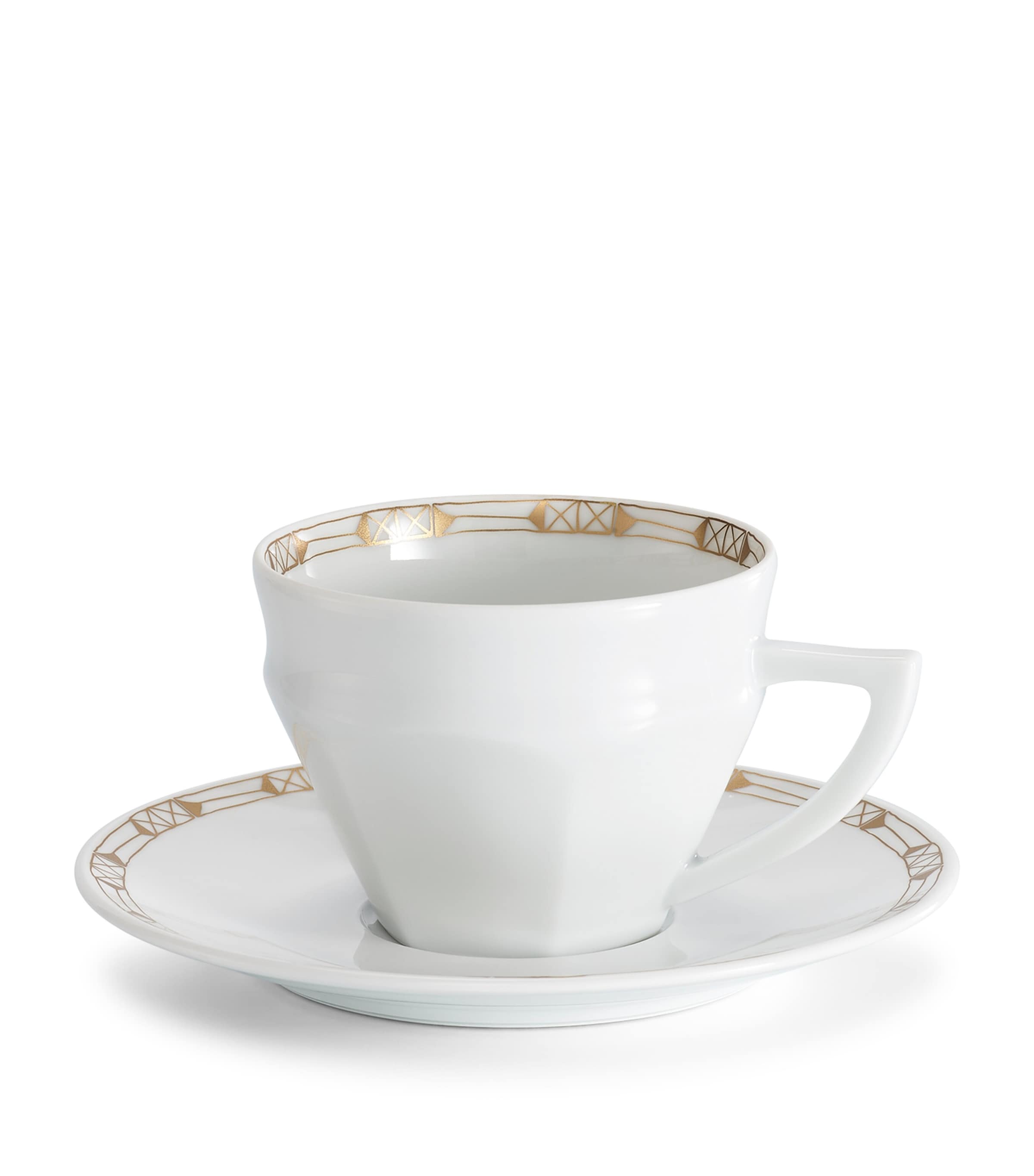 Baccarat Talleyrand porcelain tea cups and saucers set 220ml - British product