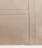 Harrods medium nylon tote bag with leather trim - British product