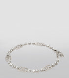 Dolce&Gabbana crystal-embellished DG necklace, imported from the UK