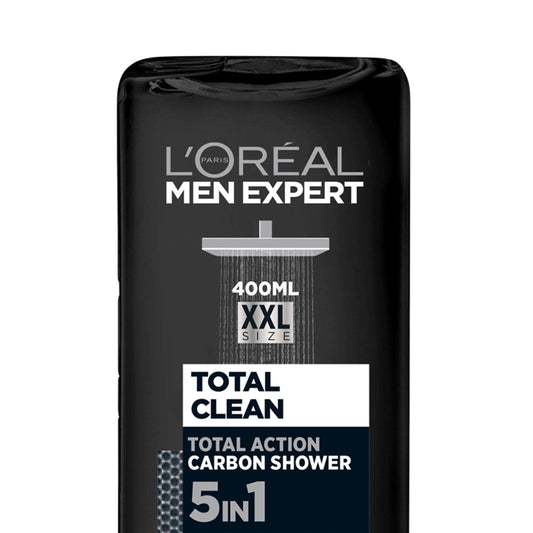 L'Oreal Men Expert Total Clean Shower Gel Large XL 400ml shower Sainsburys   