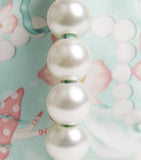 Mama Luma Organza Pearl Print Bag, imported from the UK