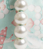 Mama Luma Organza Pearl Print Bag, imported from the UK