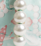 Mama Luma Organza Pearl Print Bag, imported from the UK