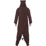 Smiffys monkey costume brown all-in-one with hood - British product