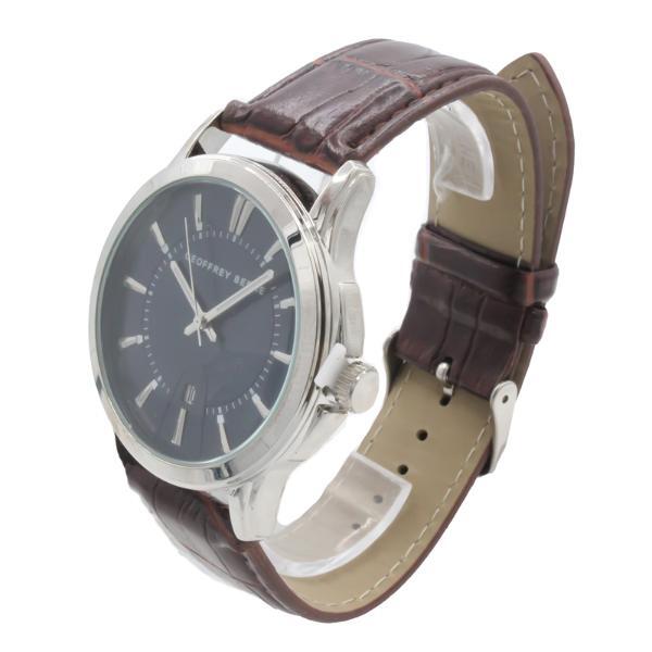 Geoffrey Beene Leather Men's Watch GB8070SLBNNV (British brand)