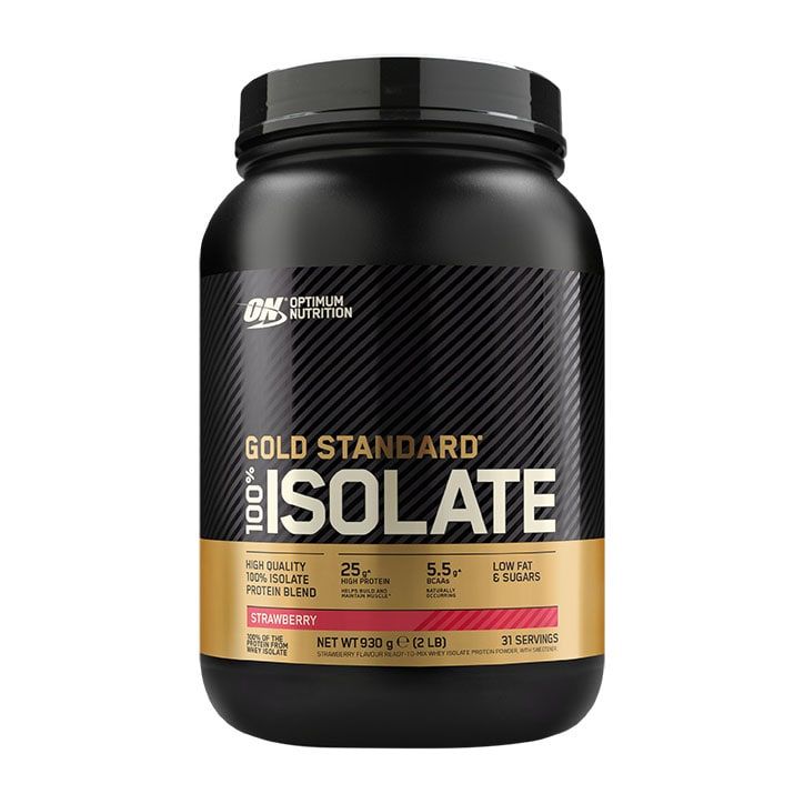 Optimum Nutrition Gold Standard 100% Isolate Protein Chocolate 930g GOODS Holland&Barrett Strawberry