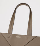 LOEWE Puzzle Tote leather bag with origami lines - British product