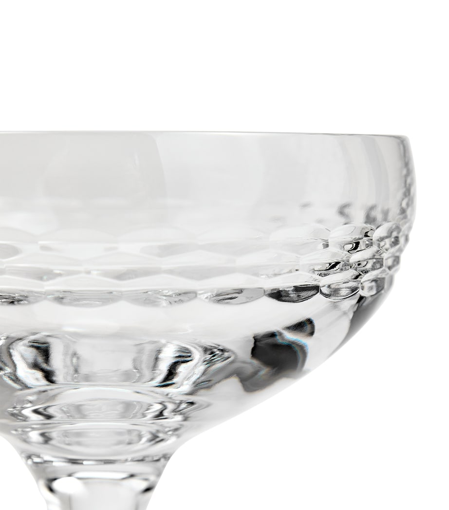 Wedgwood crystal coupe glasses set of 2 (British brand)
