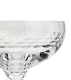 Wedgwood crystal coupe glasses set of 2 (British brand)