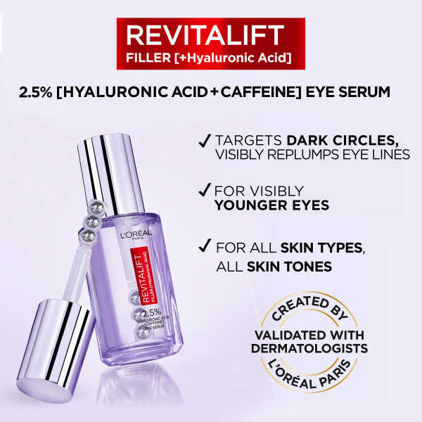 L'Oreal Paris Revitalift Filler Eye Serum 20ml