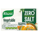 Knorr 8 Vegetable Zero Salt Stock Cubes   72g