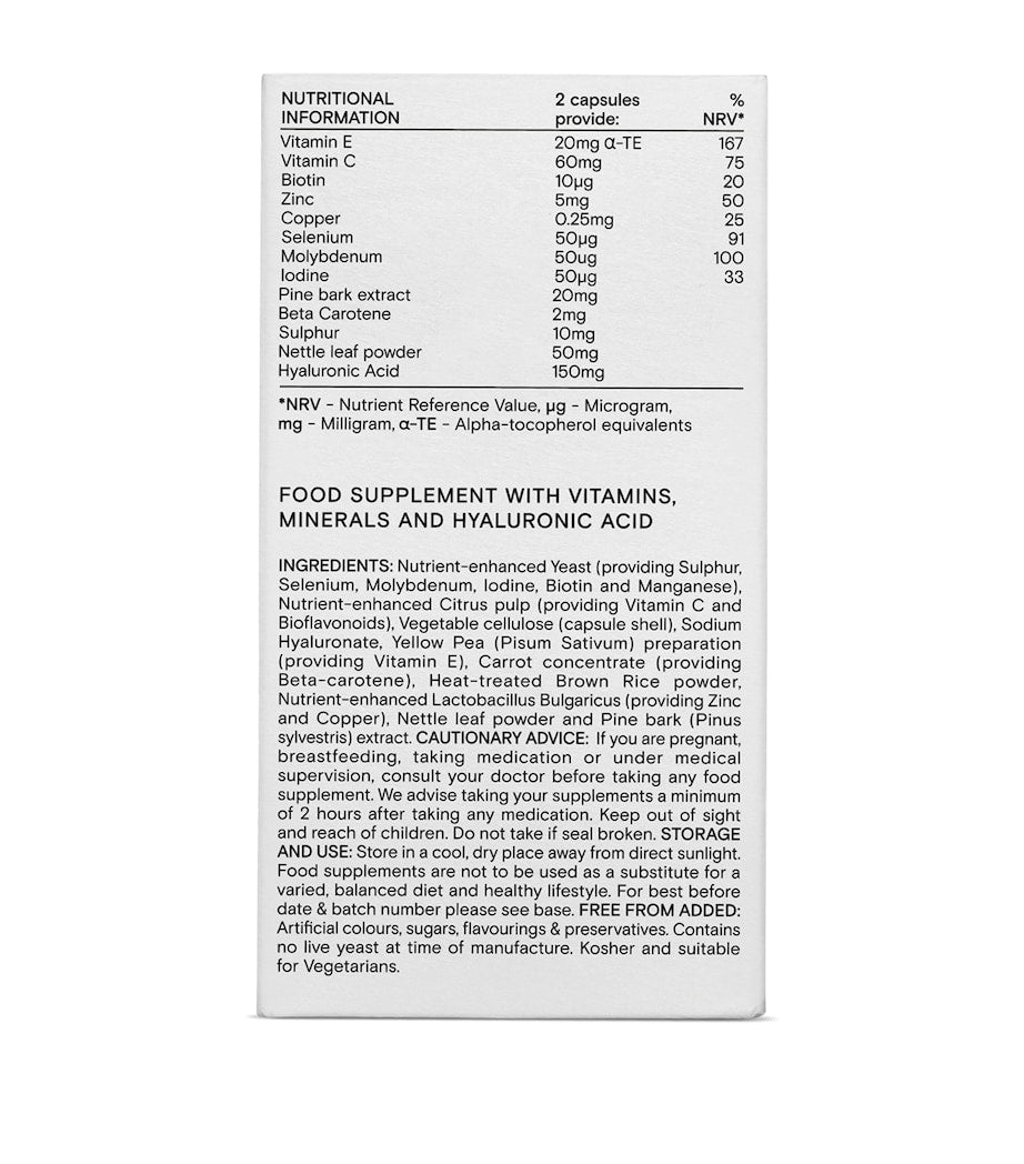 Wild Nutrition Complete Beauty Support 60 capsules, UK version