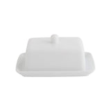 George Home Simply White Butter Dish GOODS ASDA   