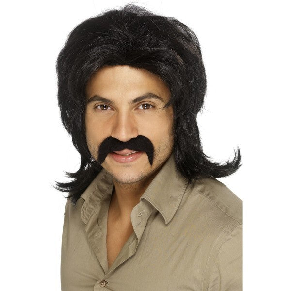Smiffys 70s retro wig fringed, UK version
