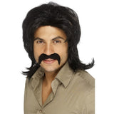 Smiffys 70s retro wig fringed, UK version
