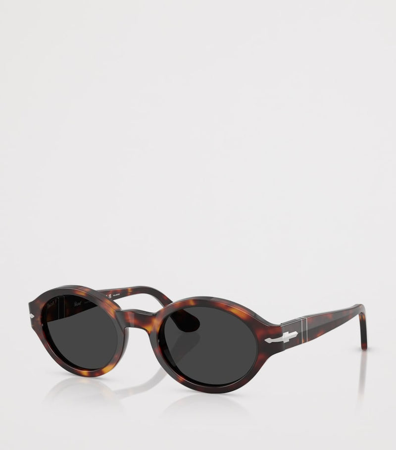 Persol acetate Loris round sunglasses, imported from the UK