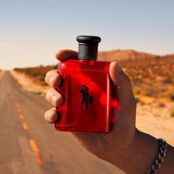 Ralph Lauren Polo Red Eau de Toilette 75ml, imported from the UK