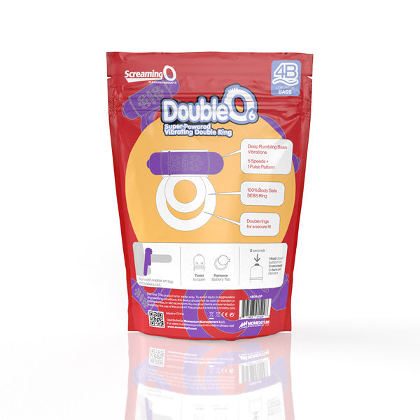 Screaming O DoubleO 6 grape vibrator (British brand)