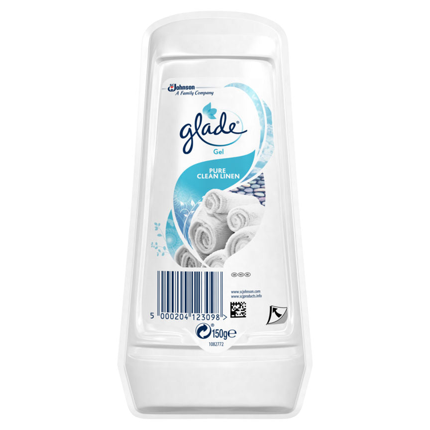 Glade Solid Gel Clean Linen Air Freshener General Household ASDA   