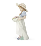 Lladró Bountiful Blossoms porcelain figurine, imported from the UK