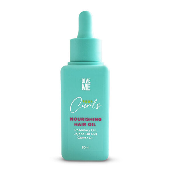 Give Me Four Curls nourishing hair oil 50ml, imported from the UK
