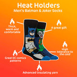 Heat Holders Batman Joker thermal socks, imported from the UK