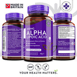 Nutravita Alpha Lipoic Acid 650mg - 120 Vegan Capsules GOODS Superdrug   