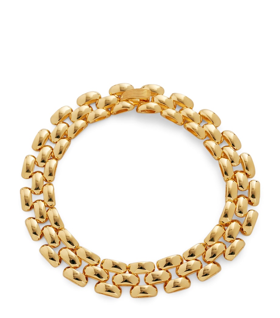 Monica Vinader gold vermeil Heirloom bracelet 18cm, UK version