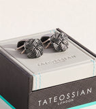 Tateossian Quad Knot Cufflinks metal 1.6cm, UK version