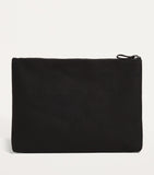 Harrods Large Cotton Logo Pouch, UK version