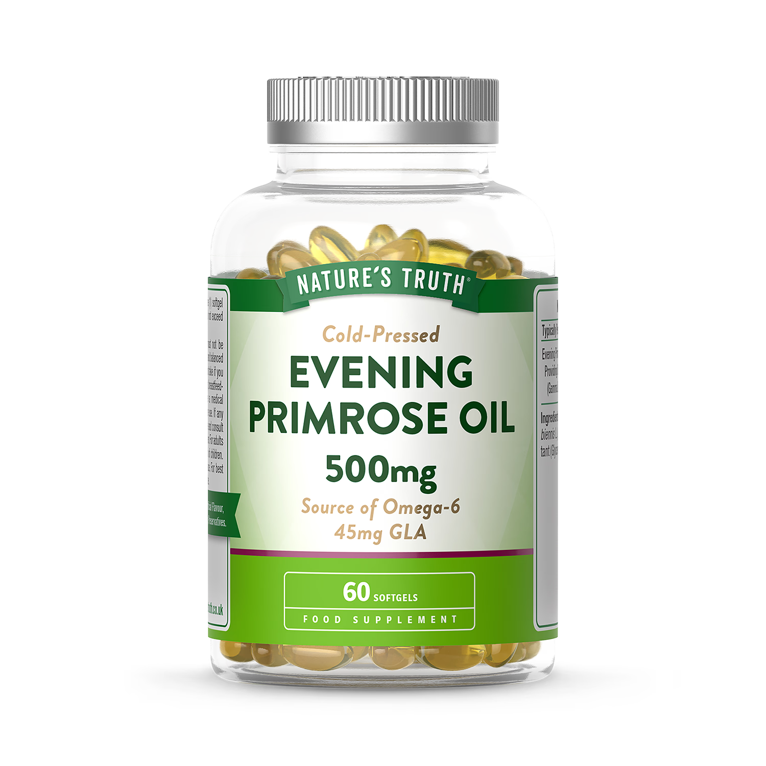 Nature's Truth evening primrose oil 500mg softgels - British product