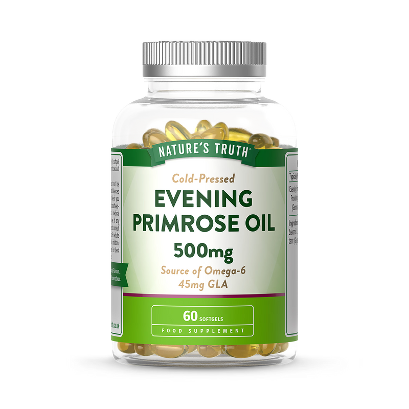 Nature's Truth evening primrose oil 500mg softgels - British product