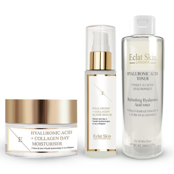 Eclat Skin London Dewy Skin Hyaluronic Acid Trio