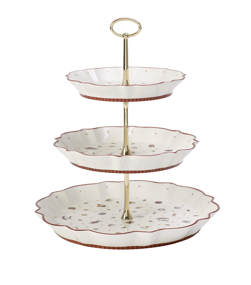 Villeroy & Boch Toy's Delight porcelain tray stand 33cm (British brand)