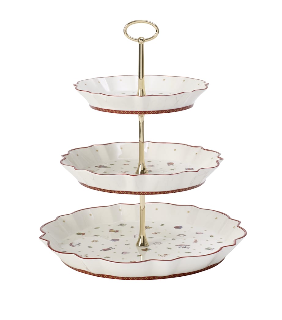 Villeroy & Boch Toy's Delight porcelain tray stand 33cm (British brand)