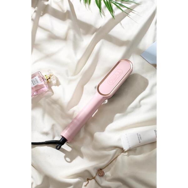 TYMO Ring Pink hair straightening comb, imported from the UK