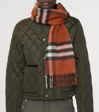 Burberry cashmere check scarf - British product