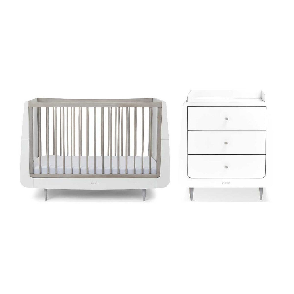 SnuzKot Skandi 2 Piece Furniture Set, The Natural Edit - Silver Birch