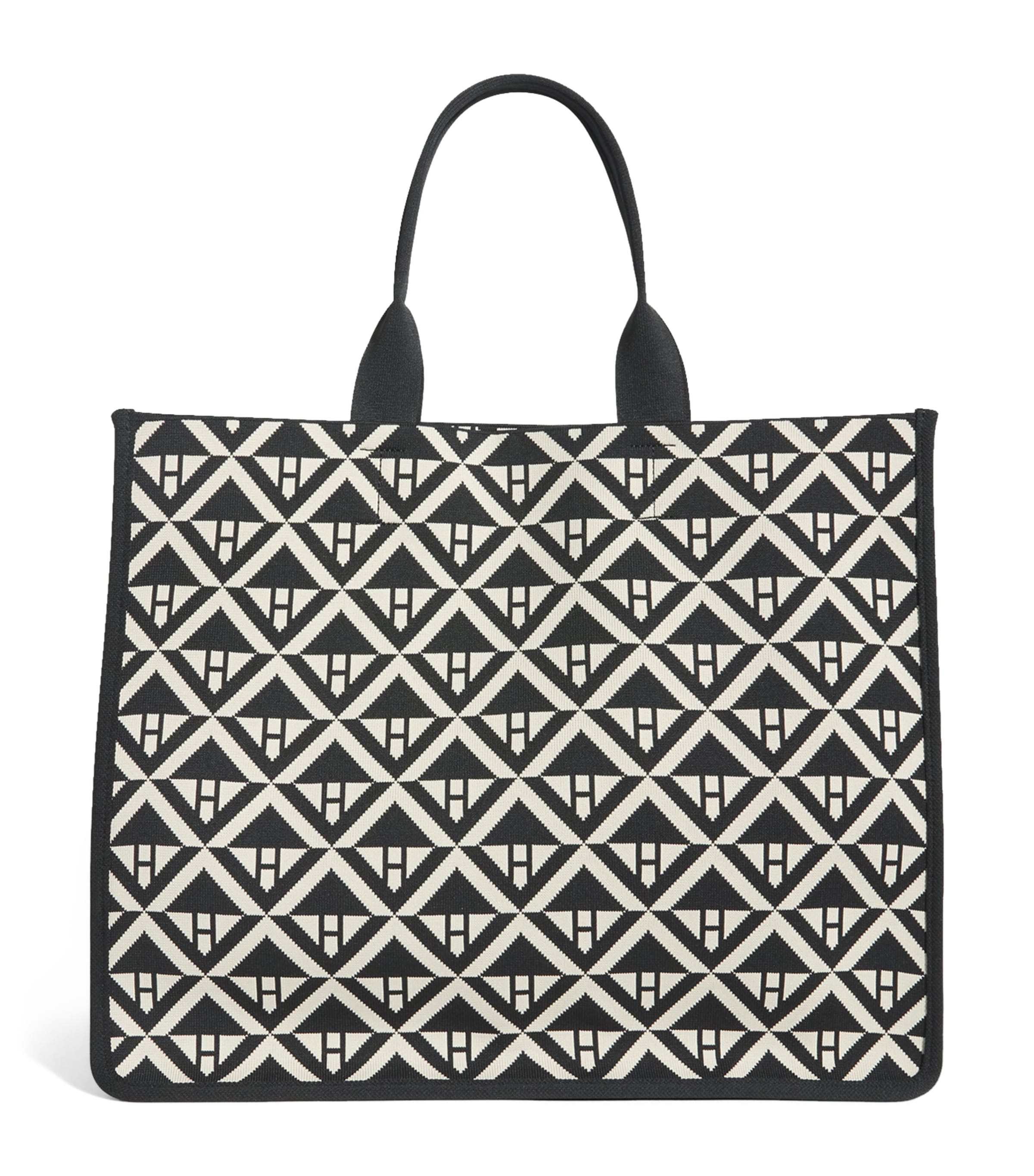 Harrods large geometric tote bag, UK version
