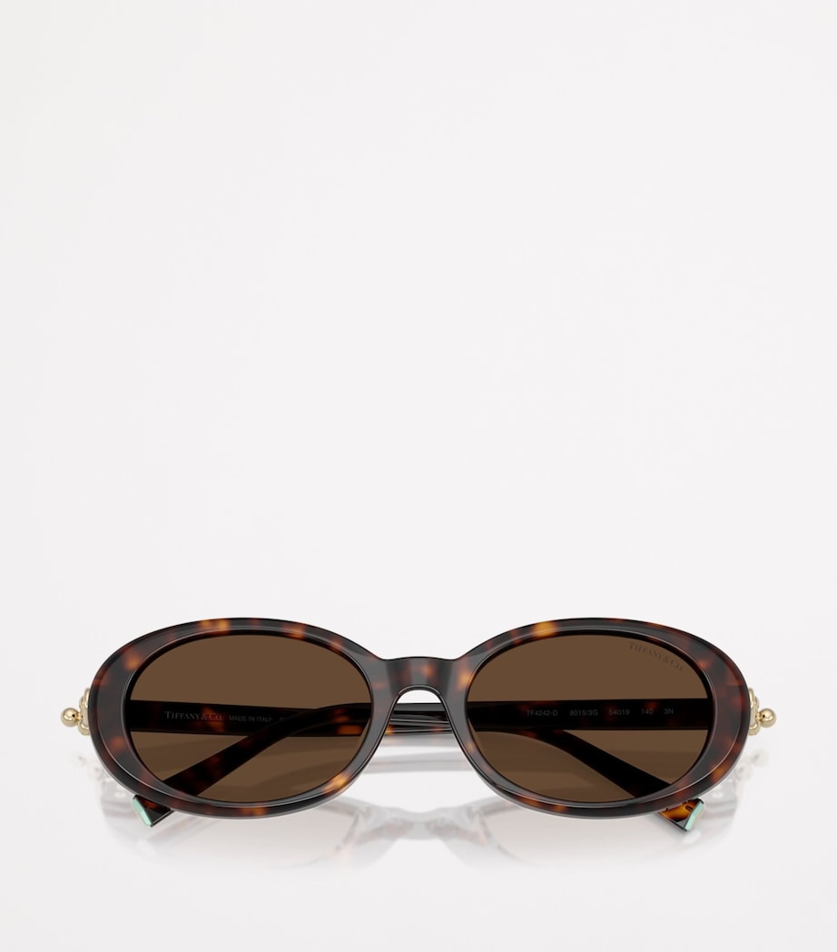 Tiffany & Co. oval acetate sunglasses TF4242D, UK version