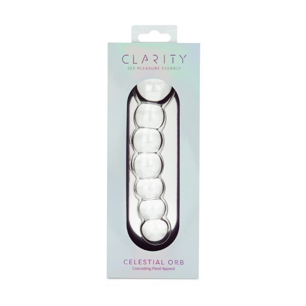 Clarity glass dildo Celestial Orb 5.4 inches (British brand)
